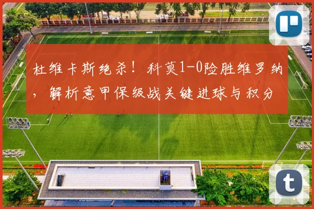 杜维卡斯绝杀!科莫1-0险胜维罗纳,解析意甲保级战关键进球与积分形势